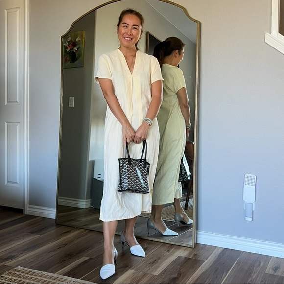 Lisa Marie Hernandez Linen Midi Dress - Picture 13 of 14